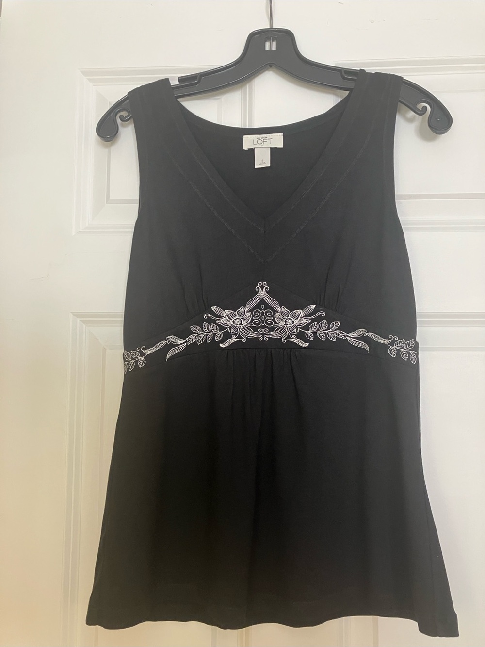 Ann Taylor Loft Black Knit Top